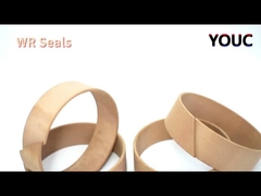 ปรางแหวนสวมแบบกําหนดเอง Carbon Piston Rings Ptfe Bronze Filled Ptfe สําหรับการซ่อมเครื่องจักร