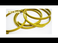 KZT 80*4*7.9 PTFE Wear Ring Support Ring สําหรับอุปกรณ์เสริมสร้างสีน้ําตาล