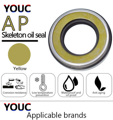 NBR / FKM วัสดุ Hydraulic Mechanical Oil Seal / AP SEALS / Rubber Oil Seal สายดัดน้ํามัน