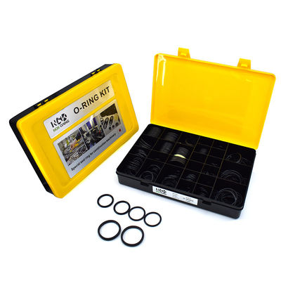 Shore A30 - 90 ไนทรีล O Ring Seal Box Set Nbr O Ring Nbr ชุดซ่อม